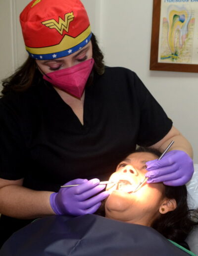 odontólogo y paciente